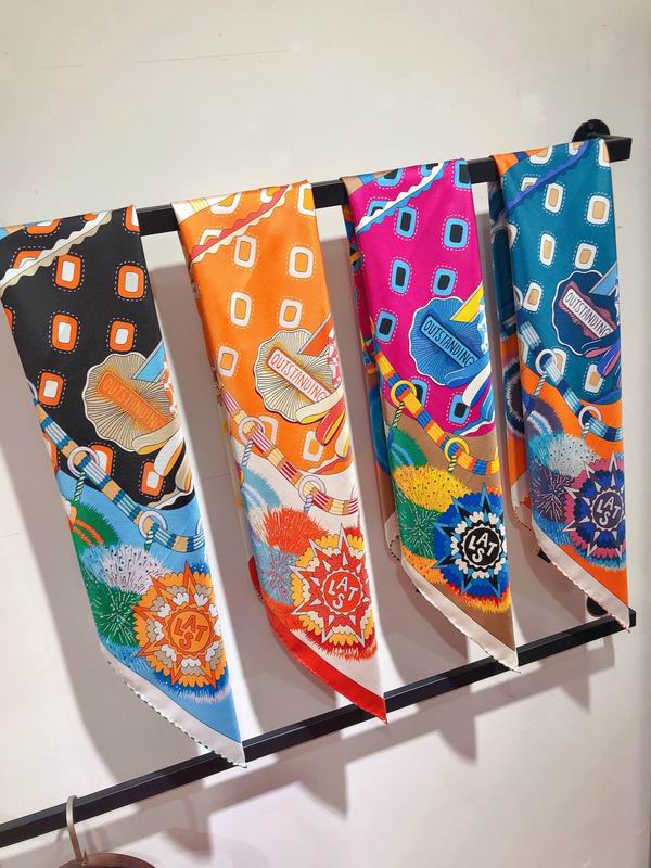 Hermes silk Scarf 90X90cm E20
